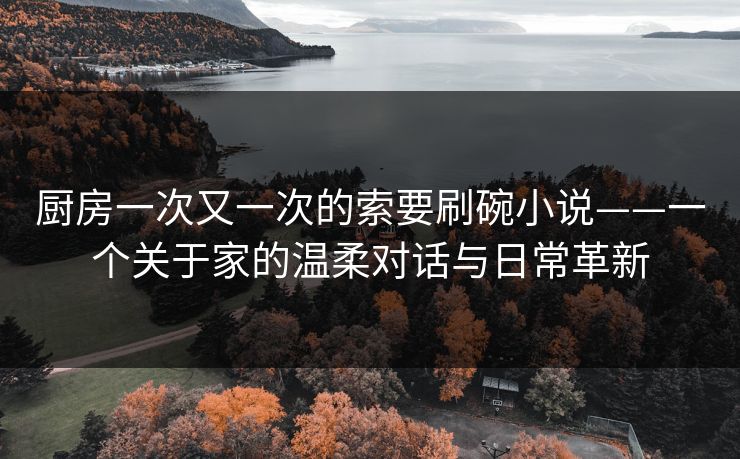 厨房一次又一次的索要刷碗小说——一个关于家的温柔对话与日常革新